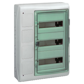 Cofret Kaedra - multipropósito - 448 x 610 mm - 36 módulos - 4 aperturas ref. 13992 Schneider Electric [PLAZO 3-6 SEMANAS]