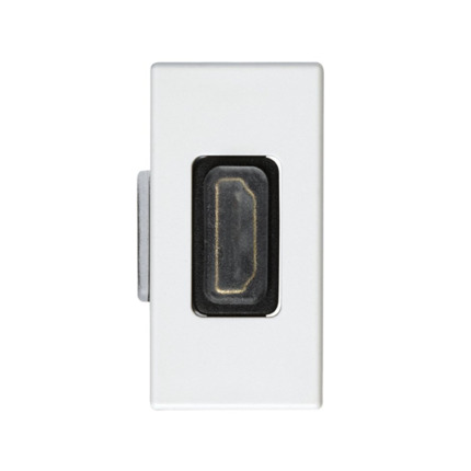 Comprar CONECTOR CON TAPA PARA HDMI MÓDULO ESTRECHO Simon ref. 2701094-030 al mejor precio | Cadenza Elecric