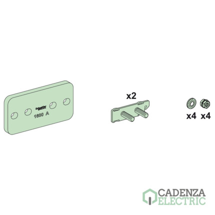 Compra Conexion horizontal 630 a 1.600A LGYE ref. LVS04620 Schneider Electric al mejor precio | Cadenza Electric