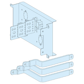 Conexión prefabricada NSX630 fijo mando maneta 3 P traslada al pasillo lateral ref. 4455 Schneider Electric [PLAZO 3-6 SEMANAS]