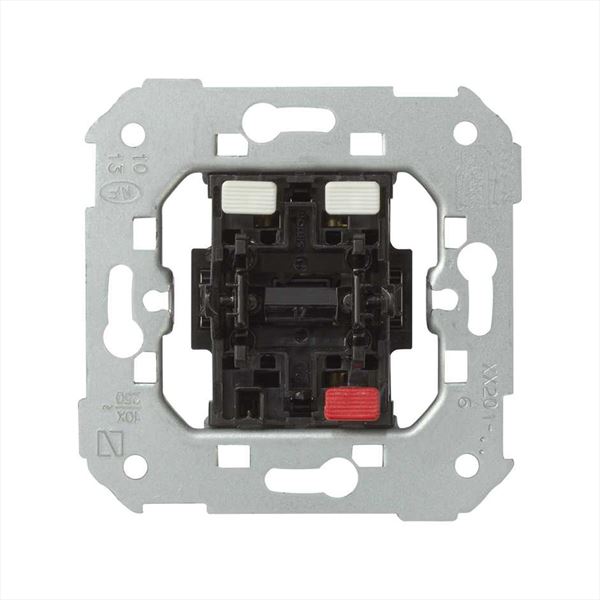 Conmutador 10 AX 250V~ con sistema de embornamiento rápido ref. Simon 75201-39