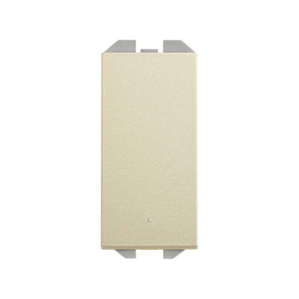 Comprar Conmutador pulsante 10 AX módulo estrecho Simon ref. 20001201-094 al mejor precio | Cadenza Elecric