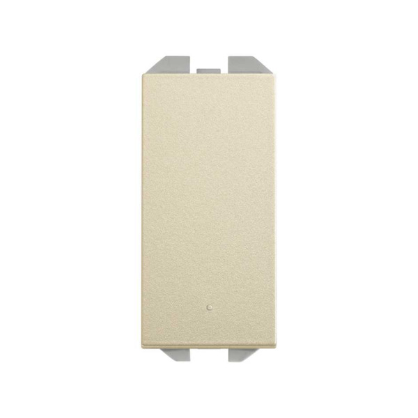 Conmutador pulsante 10 AX módulo estrecho Simon ref. 20001201-094