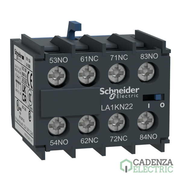 CONTACTO AUXILIAR INST. 4NC ref. LA1KN04 Schneider Electric
