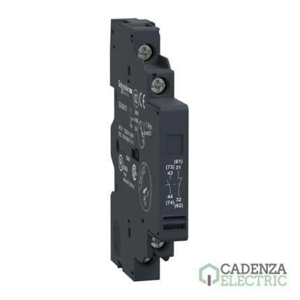 Compra Contacto Auxiliar TeSys GV Lateral 1NA+1NC ref. GVAN11 Schneider Electric al mejor precio | Cadenza Electric
