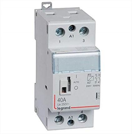 Comprar CONTACTOR 40A 2NA 230V C/MANDO MANUAL de la gama de Contactores y Telerruptores modulares de Legrandal mejor precio | Cadenza Electric