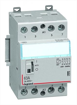 Comprar CONTACTOR 40A 4NA 230V CON MANDO MANUAL de la gama de Contactores y Telerruptores modulares de Legrandal mejor precio | Cadenza Electric