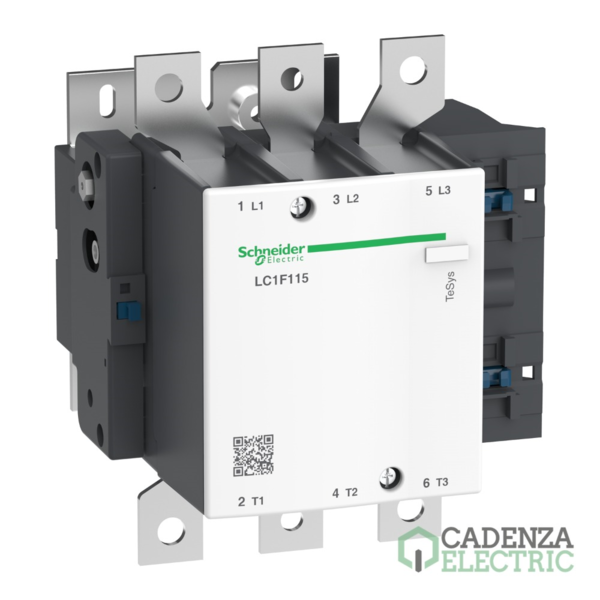 Contactor LC1F - 115A AC3 3P sem bobina ref. LC1F115 Schneider Electric