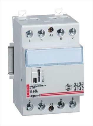 Comprar CONTACTOR MODULAR 4NA 63A 230V de la gama de Contactores y Telerruptores modulares de Legrandal mejor precio | Cadenza Electric