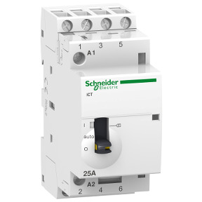 Contactor modular iCT 25A 4NO 24V 50Hz MO ref. A9C21134 Schneider Electric [PLAZO 3-6 SEMANAS]