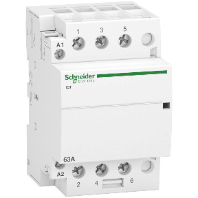 Contactor modular iCT 63A 3NO 220...240V 50Hz ref. A9C20863 Schneider Electric