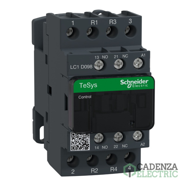 Contactor Tesys D - 4P(2 NA + 2 NF) - AC-1 - <= 440 V 25 A - 230 V CA bobina ref. LC1D128P7 Schneider Electric
