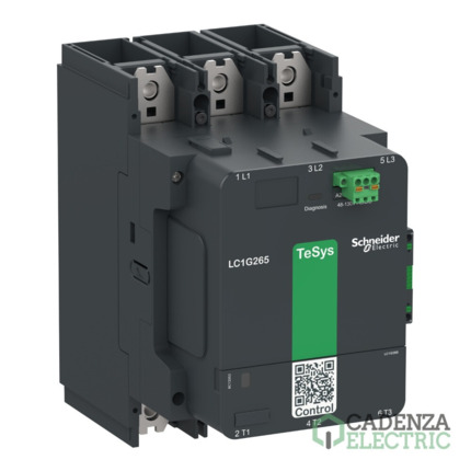 Compra Contactor TeSys LC1G 400A 440V 3P AC3 Estándar bobina 100-250V CA-CC ref. LC1G400KUEN Schneider Electric al mejor precio | Cadenza Electric