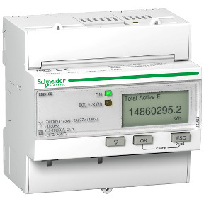 contador de energía digital iEM3000 - 63 A ref. A9MEM3100 Schneider Electric [PLAZO 3-6 SEMANAS]