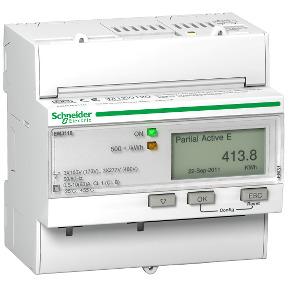 contador de energía digital iEM3110 - 63 A - 1 salida de impulso ref. A9MEM3110 Schneider Electric