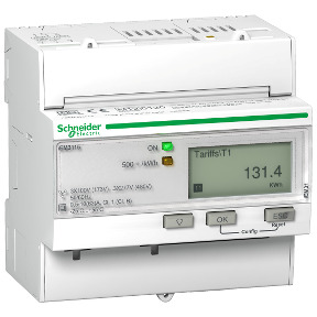 contador de energía digital iEM3115 - 63 A - 2 ED- 4 tarifas ref. A9MEM3115 Schneider Electric [PLAZO 3-6 SEMANAS]