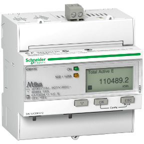 contador de energía digital iEM3135 - 63 A - M-bus - 1 ED - 1 SD - 4 tarifas ref. A9MEM3135 Schneider Electric [PLAZO 3-6 SEMANA