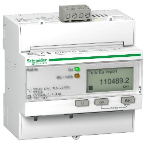 contador de energía digital iEM3155 - 63 A - Modbus - 1 ED - 1 SD - 4 tarifas ref. A9MEM3155 Schneider Electric [PLAZO 8-15 DIAS