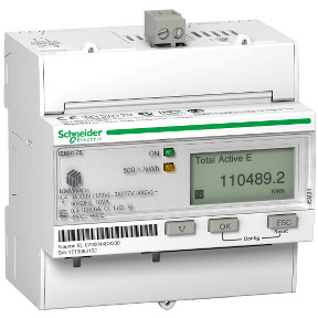 contador de energía digital iEM3175 - 63 A - LON - 1 ED - 4 tarifas ref. A9MEM3175 Schneider Electric [PLAZO 3-6 SEMANAS]