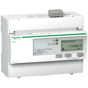 Contador de energía iEM3355 - 125 A - Modbus - 1 ED - 1 SD - multitarifa ref. A9MEM3355 Schneider Electric [PLAZO 3-6 SEMANAS]