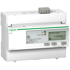 Contador de energía iEM3365 - 125 A - BACnet - 1 ED - 1 SD - multitarifa ref. A9MEM3365 Schneider Electric [PLAZO 3-6 SEMANAS]