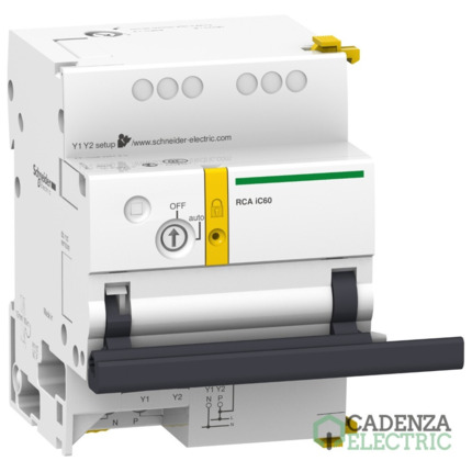 Compra Control remoto RCA aux. iC60 1-2P ref. A9C70112 Schneider Electric al mejor precio | Cadenza Electric