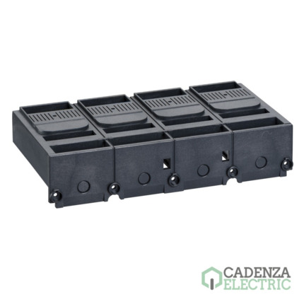 Compra Cubrebornes cortos, Compact NSX 400/630, paso 45 mm, IP40, 4 polos ref. LV432592 Schneider Electric al mejor precio | Cadenza Electric