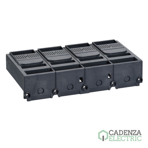 Cubrebornes cortos, Compact NSX 400/630, paso 45 mm, IP40, 4 polos ref. LV432592 Schneider Electric