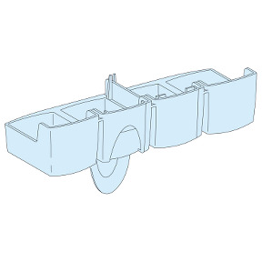 Cubrebornes para Polypact (3 o 4 polos) ref. 4809 Schneider Electric [PLAZO 3-6 SEMANAS]