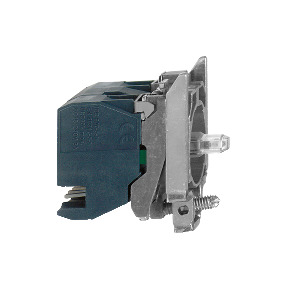 cuerpo con bloque luminoso azul/anillo de fijación LED 1 NA + 1 NC - 110…120V ref. ZB4BW0G654 Schneider Electric [PLAZO 8-15 DIA