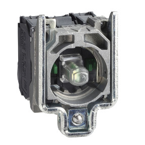 Cuerpo con bloque luminoso azul/anillo de fijación led 1NA + 1NC - 230…240v ref. ZB4BW0M65 Schneider Electric [PLAZO 3-6 SEMANAS