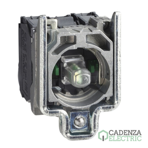 Cuerpo pulsador luminoso led 230vca 1na+1nc rojo ref. ZB4BW0M45 Schneider Electric