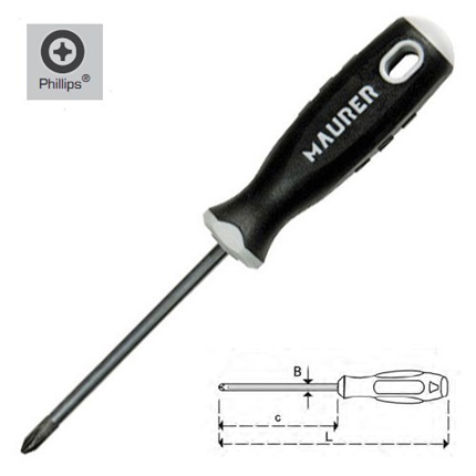 comprar Destornillador Maurer Phillips 0x 60  precio 2,67 €