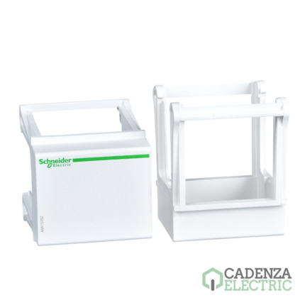 Compra DIN rail mounting base - universal - for control and signalling unit ref. A9A15152 Schneider Electric al mejor precio | Cadenza Electric