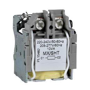 disparador mínimo de tensão TeSys GV7AS - 380/440VCA ref. GV7AS387 Schneider Electric [PLAZO 3-6 SEMANAS]