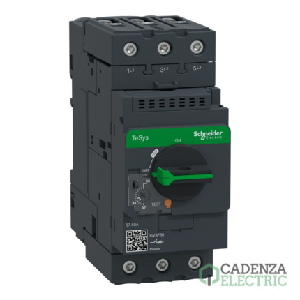 Compra Disyuntor-motor magnetotérmico GV3 - 37/50A ref. GV3P50 Schneider Electric al mejor precio | Cadenza Electric