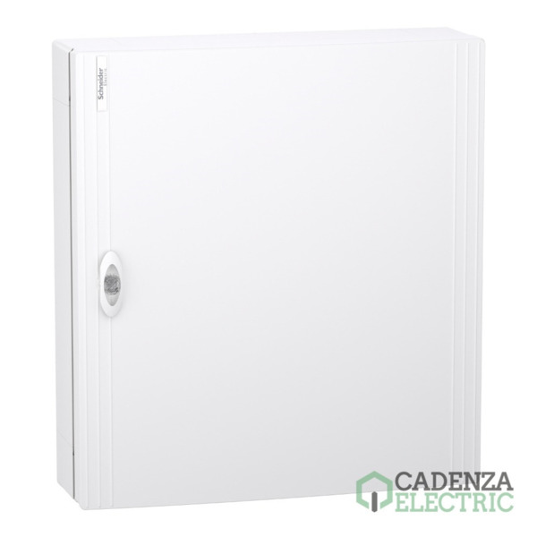 Envolvente modular, PrismaSeT XS, 3 Filas 24 Módulos, Superficie, Puerta Blanca ref. LVSXL324 Schneider Electric