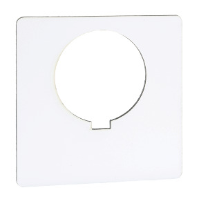 Etiqueta sin marcar 57 x 57 mm (blanca) ref. 9001KN100WP Schneider Electric [PLAZO 3-6 SEMANAS]