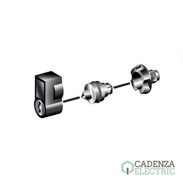 External handle with 405 barrel & key ref. NSYTHL405PLM Schneider Electric