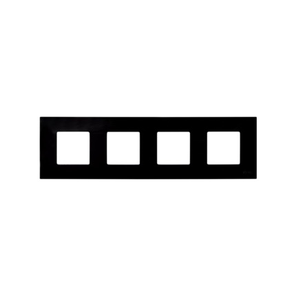 Comprar FUNDA 4 ELEMENTOS NEGRO  Simon ref. 2700647-071 al mejor precio | Cadenza Elecric