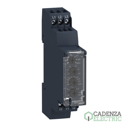 Compra HARMONY Control - Relé de control de tensión rm17-u - rango 65..260 v ca ref. RM17UAS15 Schneider Electric al mejor precio | Cadenza Electric