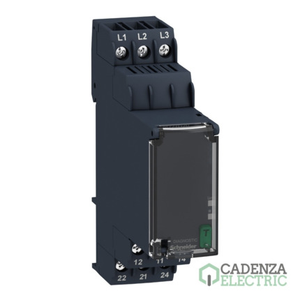 Compra HARMONY Control - Relé de control trifásico 183...528vac, 2 c/o ref. RM22TG20 Schneider Electric al mejor precio | Cadenza Electric