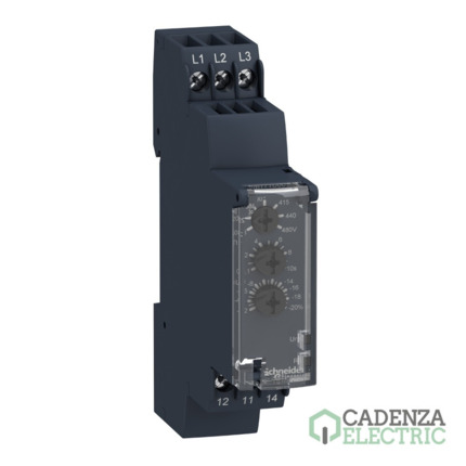 Compra HARMONY Control - Relé fase orden ausencia subtension 210 ref. RM17TU00 Schneider Electric al mejor precio | Cadenza Electric