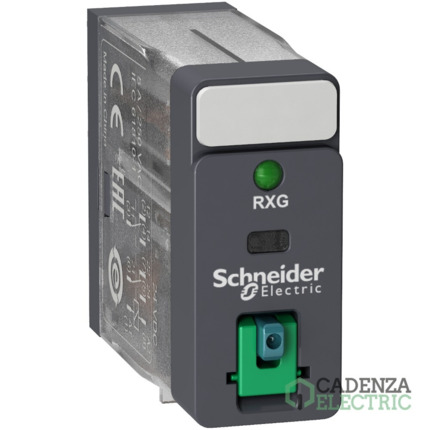 Compra HARMONY Relay - Relé enchufable interfaz - HARMONY rxg - 2c/o estándar -24vdc-5a - con ltb y led ref. RXG22BD Schneider Electric al mejor precio | Cadenza Electric