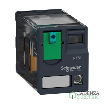 Compra HARMONY Relay - Relé miniatura enchufable, 12 a, 2 nanc, led, 24 v cc ref. RXM2AB2BD Schneider Electric al mejor precio | Cadenza Electric