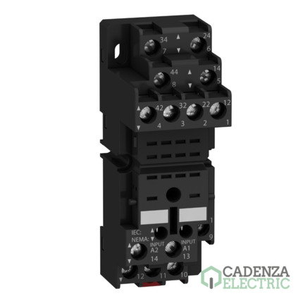 Compra HARMONY Time - Base rxm2 / 4, e/s mezcladas, tornillo-estrib ref. RXZE2M114 Schneider Electric al mejor precio | Cadenza Electric