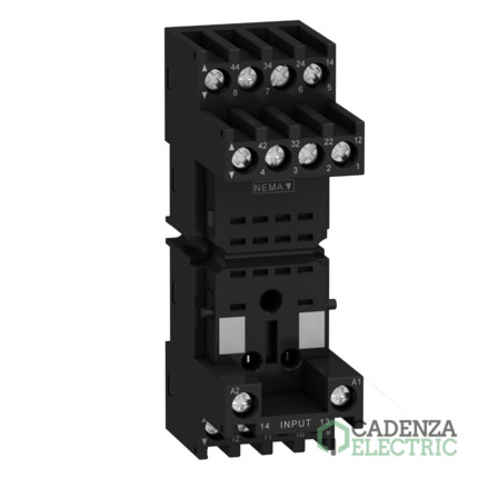 Compra HARMONY Time - Base rxm2 / 4, e/s mezcladas, tornillo ref. RXZE2M114M Schneider Electric al mejor precio | Cadenza Electric