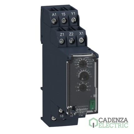 Compra HARMONY Time - Multi-función de temporización del relé - 0.05s... 300h - 24... 240 v ac / dc - 1c / s ref. RE22R1MYMR Schneider Electric al mejor precio | Cadenza Electric