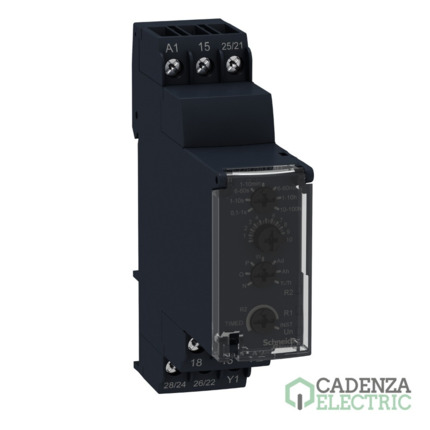 Compra HARMONY Time - Multifunción timer relay - 12..240 v ac / dc - 2 c / o ref. RE22R2MMW Schneider Electric al mejor precio | Cadenza Electric