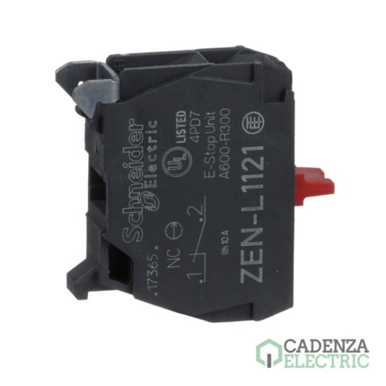 Compra Harmony XALD, XALK - Bloco de contactos - 1 nf ref. ZENL1121 Schneider Electric al mejor precio | Cadenza Electric